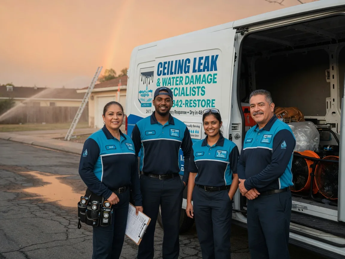Ceiling Leak Cleanup company in Hector, AR
