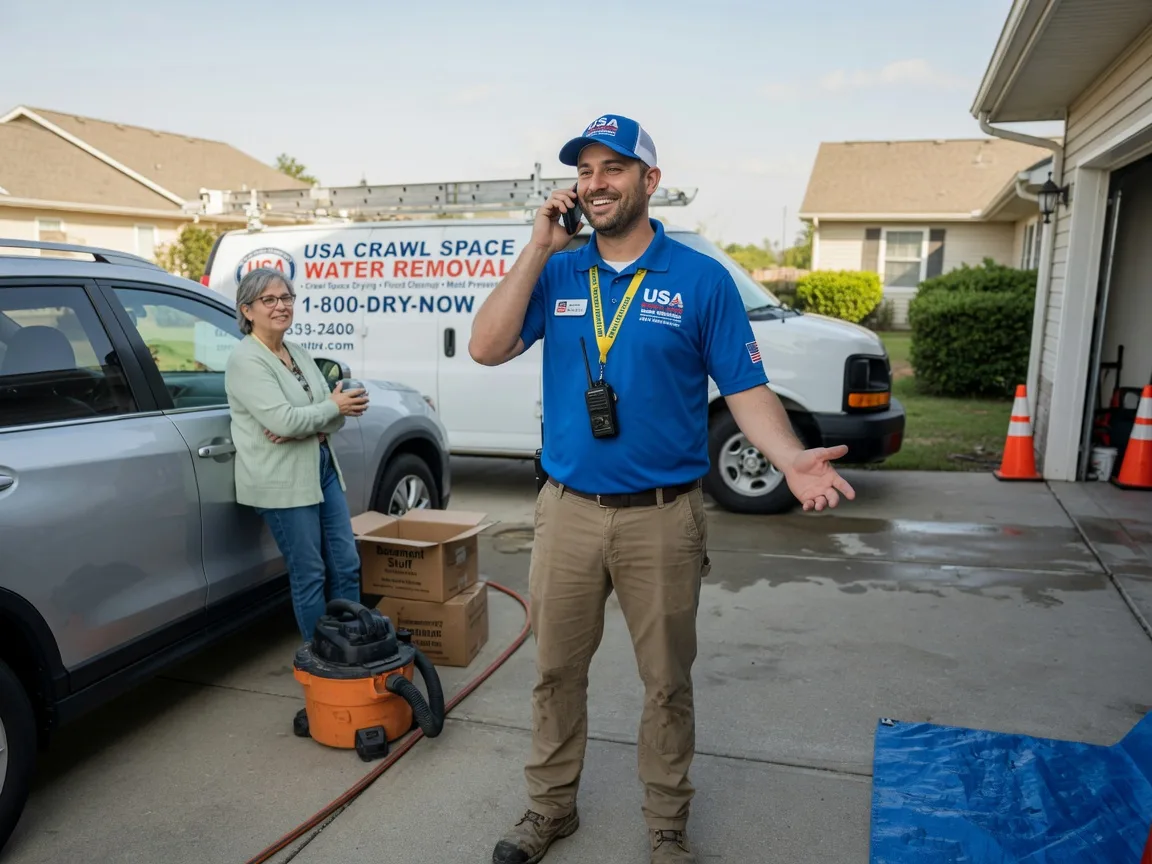 Crawl Space Water Removal Hector, AR FAQs